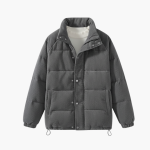 Men’s Corduroy Jacket with Snap Buttons