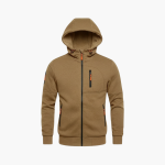 Men’s Hooded Jacket with Full Zip