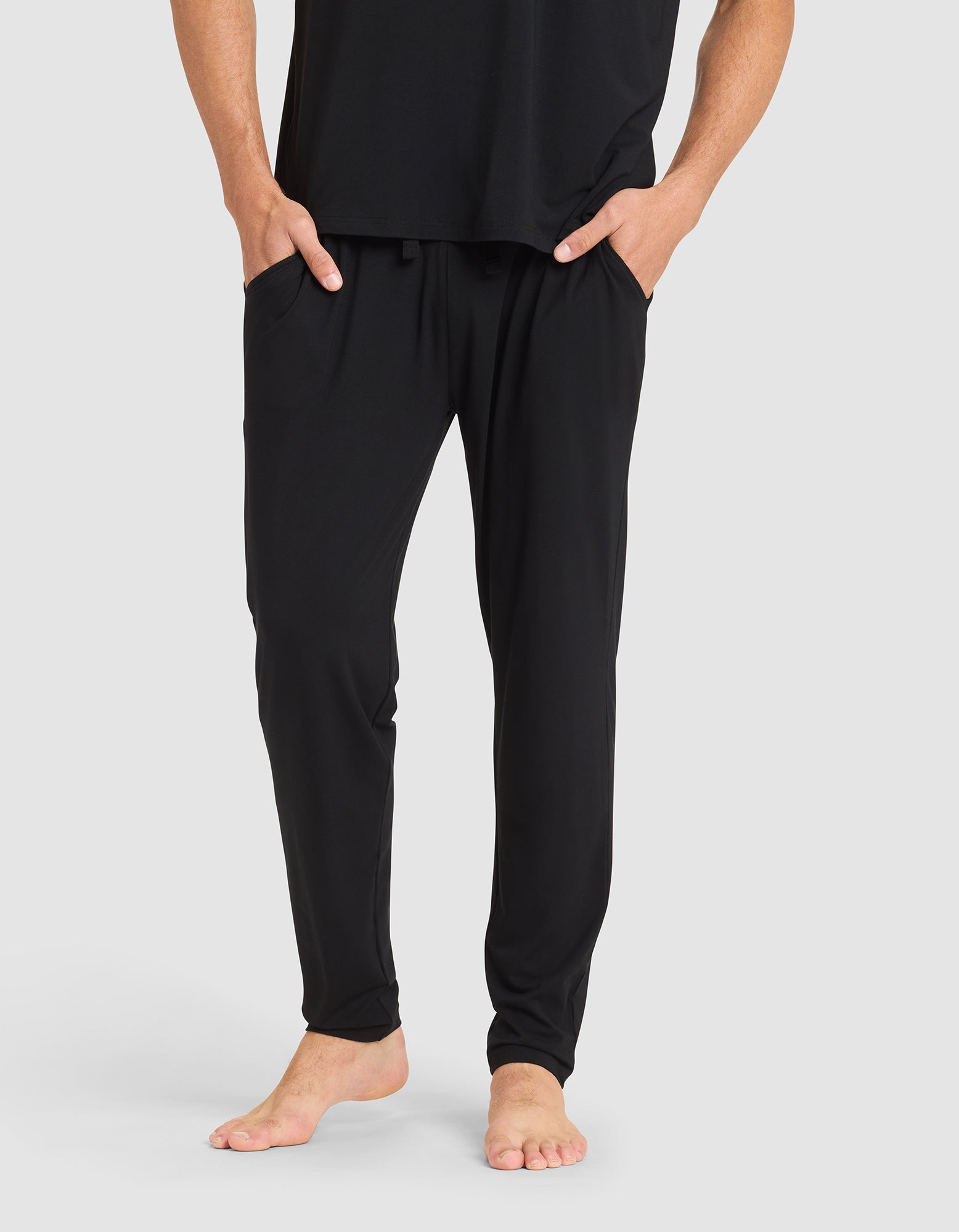 Mens_Bamboo_Stretch_Knit_Pajama_Pant_Black_1_1.jpg Men's Bamboo Stretch-Knit Pajama Pant - Image 1
