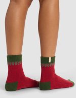 The Mistletoe Plush Modern Crew Sock - Image 5
