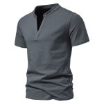Premium V-Neck T-Shirt for Men – Casual & Comfortable - Image 2