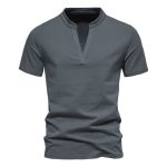 Premium V-Neck T-Shirt for Men – Casual & Comfortable