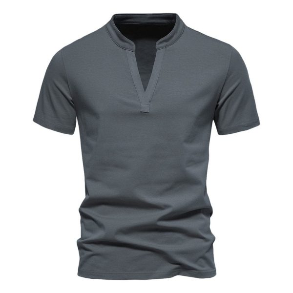 Premium V-Neck T-Shirt for Men – Casual & Comfortable