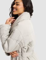 Women's Quilted House Coat - Image 10