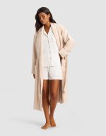 Ribbed Terry Bath Robe - Image 2