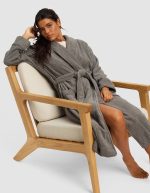 Ribbed Terry Bath Robe - Image 19