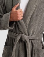 Ribbed Terry Bath Robe - Image 25