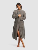 Ribbed Terry Bath Robe - Image 16