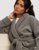 Ribbed Terry Bath Robe - Image 20