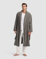 Ribbed Terry Bath Robe - Image 22