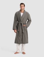 Ribbed Terry Bath Robe - Image 21