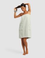 Ribbed Terry Bath Wrap - Image 6