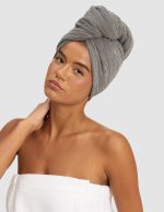 Ribbed Terry Hair Towel - Image 4