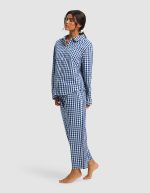 Women's Sutton Long Sleeve Cropped Pajama Set - Image 5
