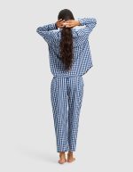 Women's Sutton Long Sleeve Cropped Pajama Set - Image 6