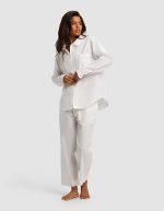 Women's Sutton Long Sleeve Cropped Pajama Set - Image 20