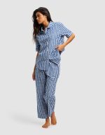 Women's Sutton Short Sleeve & Pant Pajama Set - Image 15