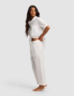 Women's Sutton Short Sleeve & Pant Pajama Set - Image 3