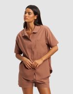 Women's Sutton Short Sleeve Pajama Top - Image 11