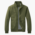 Slim Fit Bomber Jacket for Men - Image 9