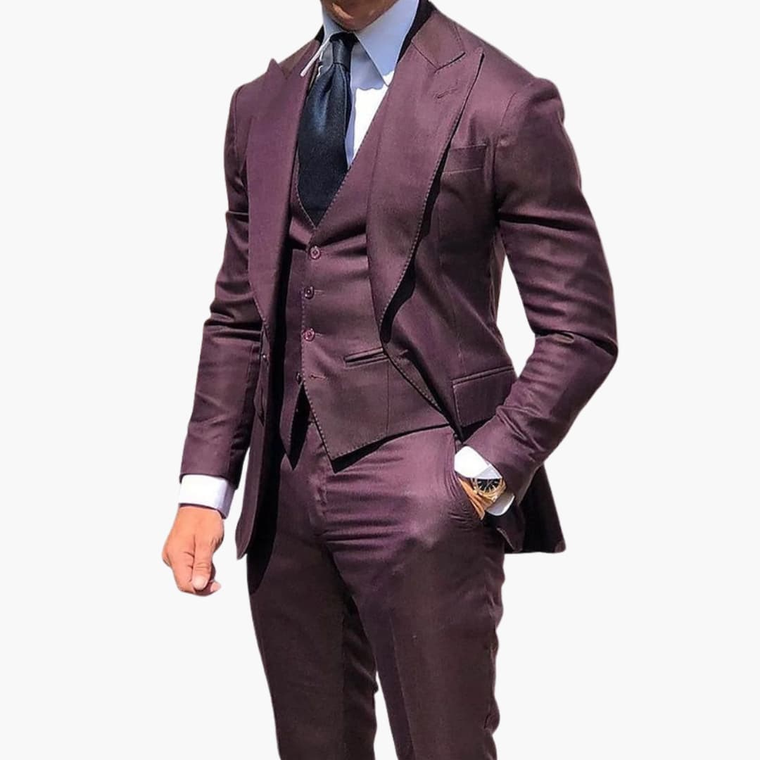 Untitleddesign_7.jpg Men's Three-Piece Suit with Vest, Jacket, and Pants - Image 1