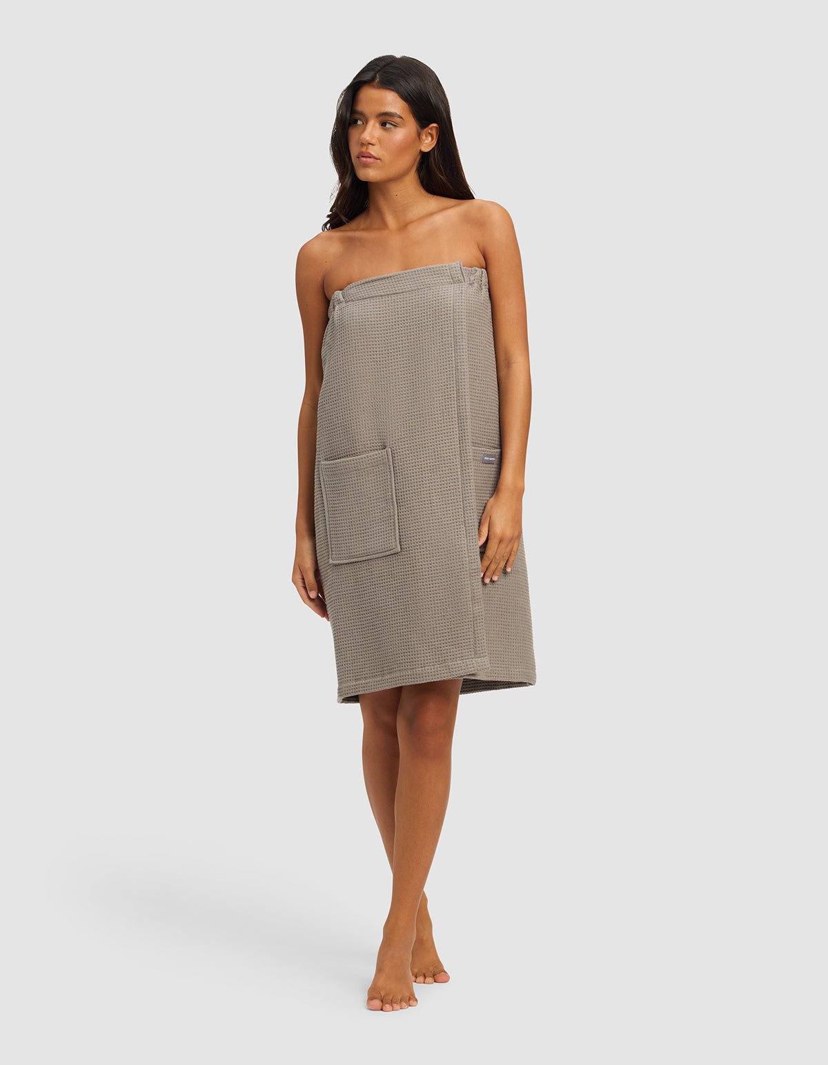 Waffle_Terry_Bath_Wrap_Charcoal_1.jpg Waffle Bath Wrap - Image 1