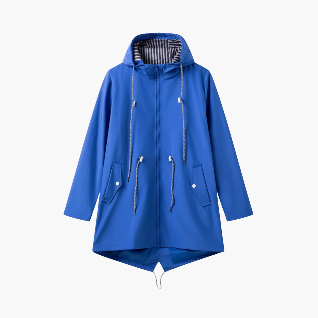 Wilfred_Smith_4630147d-44e7-4417-8a47-c4dbdd3d2173.png Women’s Hooded Coat with Front Pockets - Image 1