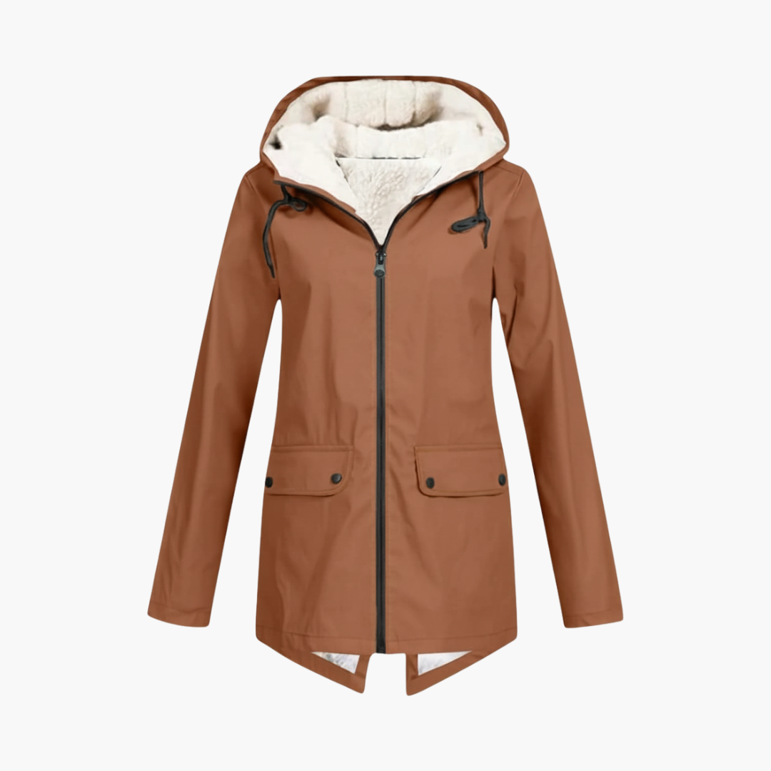 Wilfred_Smith_8e77b1e5-144c-4dfb-a88f-a0064007cd4f.png Women’s Hooded Jacket with Zipper Closure - Image 1