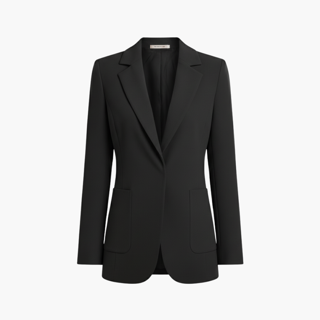 Wilfred_Smith_c4001d83-af86-4fe1-ae3c-8be796acb888.png Women’s Blazer with Open Front and Long Sleeves - Image 1