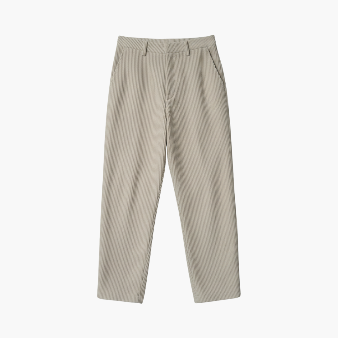Wilfred_Smith_d85f88a8-b710-4a65-9875-44c74dad5ef3.png Men’s Corduroy Pants with High Waist and Wide Legs - Image 1