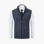 Men’s Sleeveless Vest with Zip Front