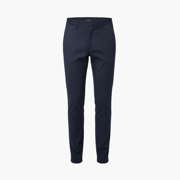 Men’s Stretch Chinos with Elastic Waistband and Slim Legs