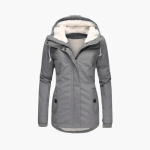 Women’s Winter Coat with Inner Layer and Pockets