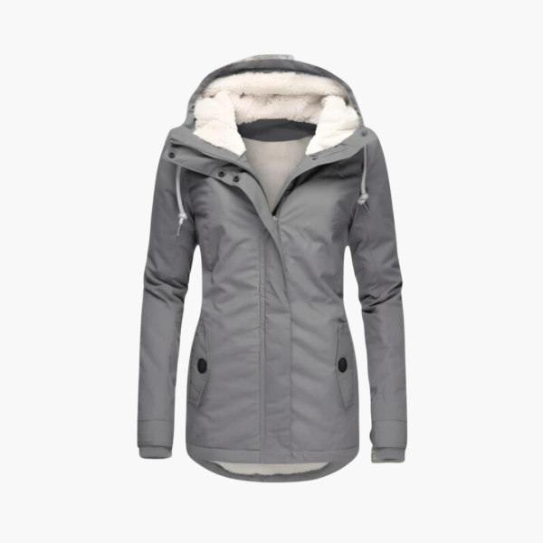 Women’s Winter Coat with Inner Layer and Pockets