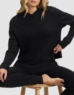 Women's Blake Waffle Hoodie - Image 11