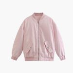 Women’s Bomber Jacket with Zipper - Image 10