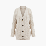 Women’s Cardigan with Buttons and Pockets