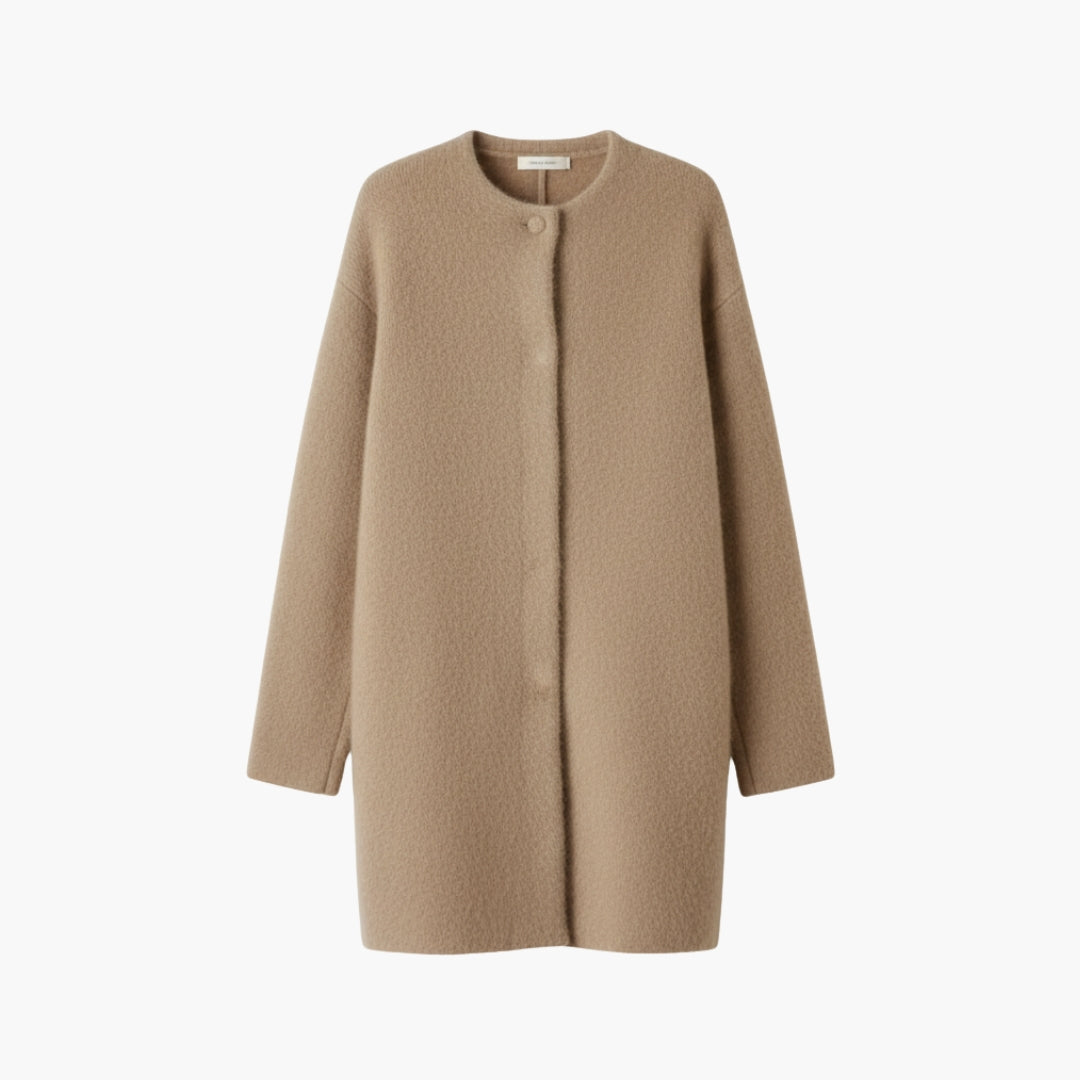 Women_sCardiganwithSnapButtonsandSleeves.jpg Women’s Cardigan with Snap Buttons and Sleeves - Image 1