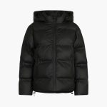 Women’s Down Jacket with Hood and Zipper