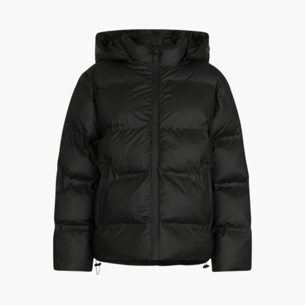 Women’s Down Jacket with Hood and Zipper