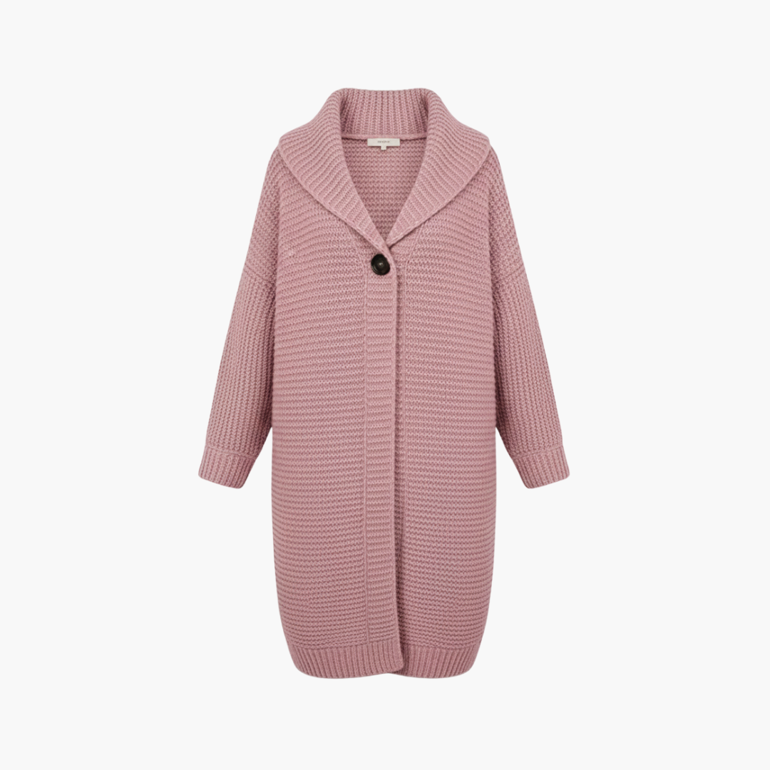 Women_sHoodedCardiganwithOpenFront.png Women’s Hooded Cardigan with Open Front - Image 1