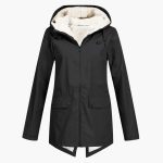 Women’s Hooded Jacket with Zipper Closure - Image 4