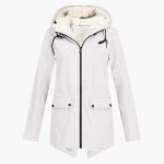 Women’s Hooded Jacket with Zipper Closure - Image 6
