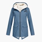 Women’s Hooded Jacket with Zipper Closure - Image 5