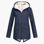 Women’s Hooded Jacket with Zipper Closure - Image 8