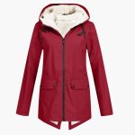 Women’s Hooded Jacket with Zipper Closure - Image 9