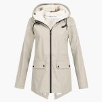 Women’s Hooded Jacket with Zipper Closure - Image 7