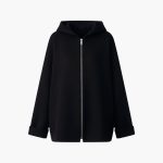 Women’s Hooded Jacket with Zipper and Pockets