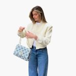 Women’s Jacket with Button Closure and Ribbed Hem - Image 3