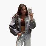 Women’s Jacket with Round Neck and Zipper Closure - Image 5